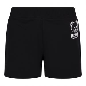 Moschino Sweat Shorts Womens Black Outline Toy Sweat Shorts
