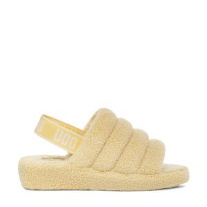 Womens Banna Pudding Fluff Yeah Terry Slippers