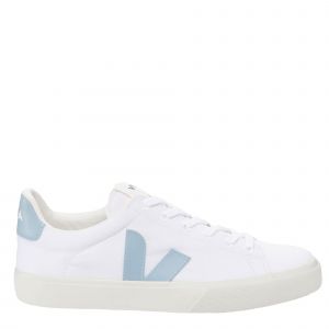 Veja Trainers Womens White/Steel Campo Canvas Trainers