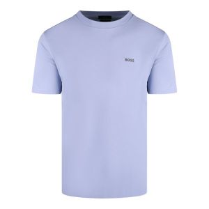 BOSS T Shirt Mens Open Blue Tee S/s T Shirt