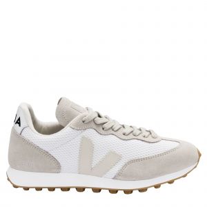 Veja Trainers Mens White Pierre/Natural﻿﻿ Wata II Low Canvas Trainers