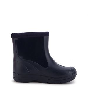 Toddler Navy Shiny Panel Wellies