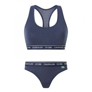 Womens Blue Shadow One Recycled Underwear Gift Set