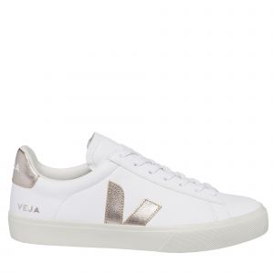 Womens	Extra White/Platine Campo Trainers
