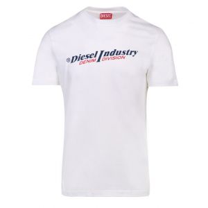 Mens White T-Diegor-Indmaglietta S/s T Shirt