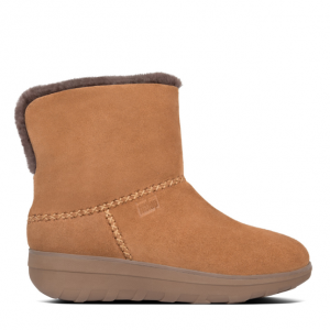 Womens Chestnut Suede Mukluk Shorty III Boots