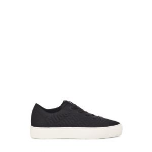 Womens Black Dinale Graphic Knit Trainers