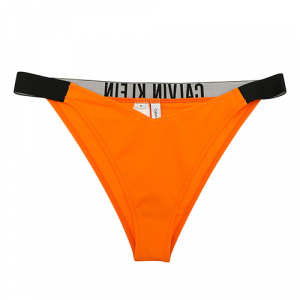 Womens Vivid Orange Delta Bikini Briefs