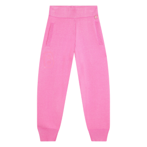 Billieblush Sweat Pants Girls Pink Knitted Sweat Pants