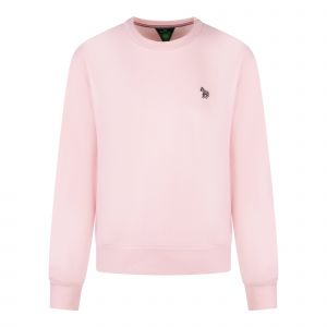 PS Paul Smith Sweatshirt Womens Powder Pink Zebra Sweatshirt