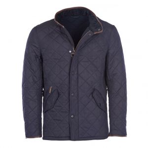 Mens Navy Powell Quilted Jacket