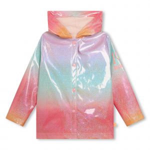 Billieblush Raincoat Girls Multicolour Rainbow Ombre Raincoat 