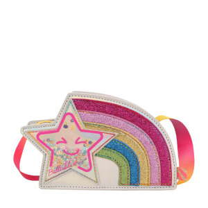 Billieblush Bag Girls White Rainbow Star Bag