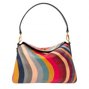 Womens	Multicolour Swirl Shoulder Bag
