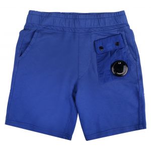 Boys Blue Quartz Light Fleece Mixed Sweat Shorts