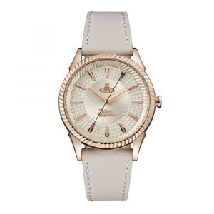 Womens Rose Gold Seymour Leather Watch