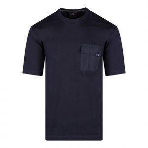 PS Paul Smith T Shirt Mens Dark Navy Pocket S/s T Shirt