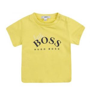 Baby Yellow Little Boss S/s T Shirt