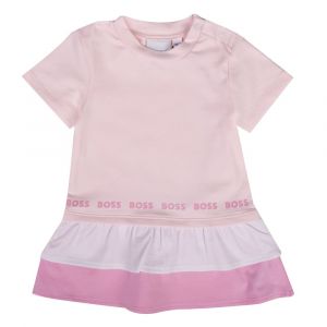 Baby Pale Pink Frill Dress