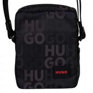 HUGO Crossbody Bag Mens Black Ethon 2.0 L_NS Zip Crossbody 