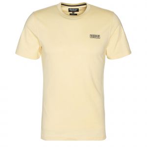 Mens Dusty Yellow Small Logo S/s T Shirt