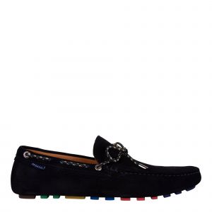 PS Paul Smith Loafers Mens Dark Navy Springfield Suede Loafers