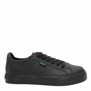 Kickers Shoe Junior Black Tovni Lacer Shoes (12.5-2.5)