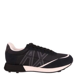 Armani Exchange Trainers Mens Black/Off White Running